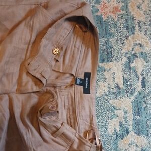Jones Wear Brown Wide Leg Pants